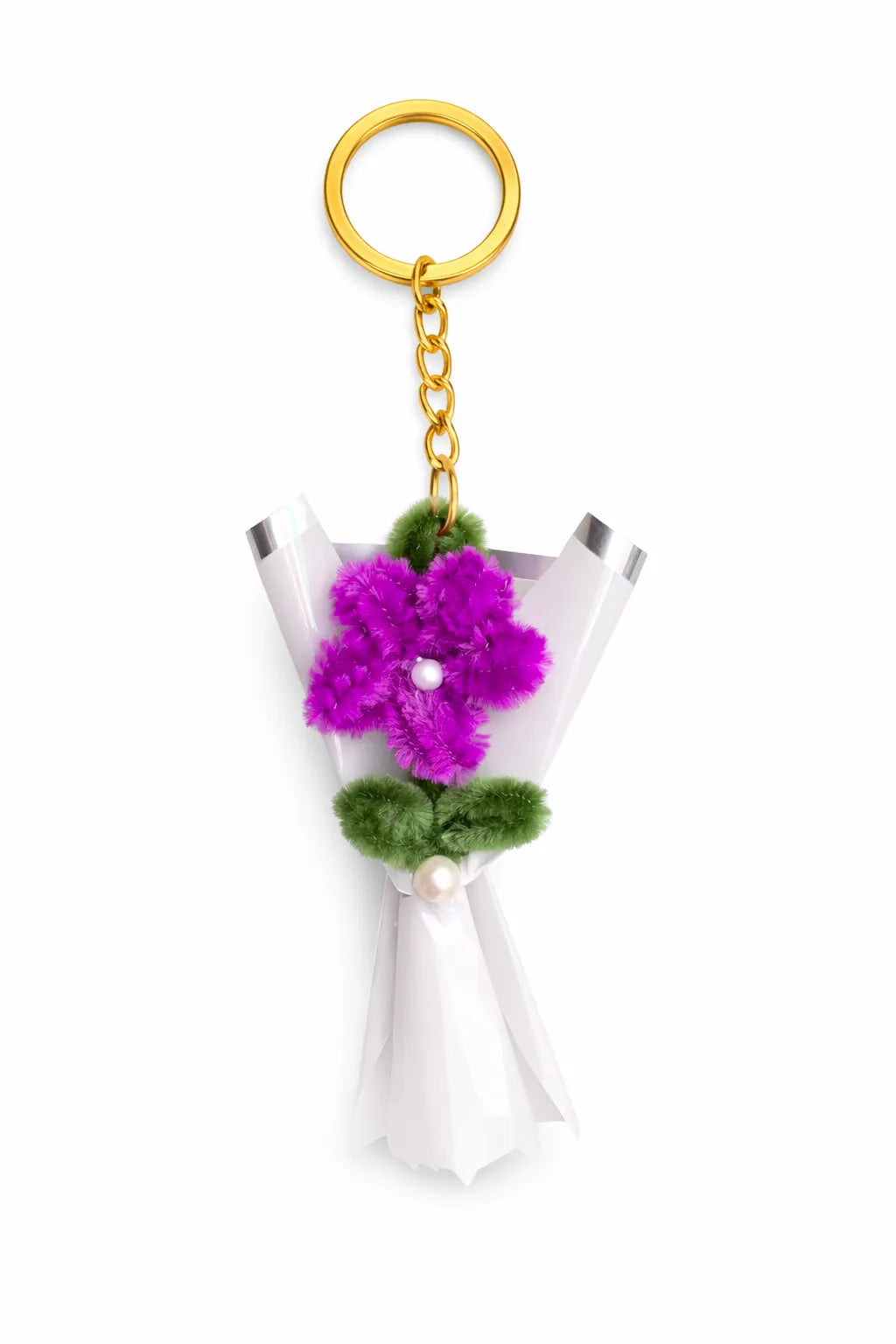 Petite Wrap Bloom Keychain