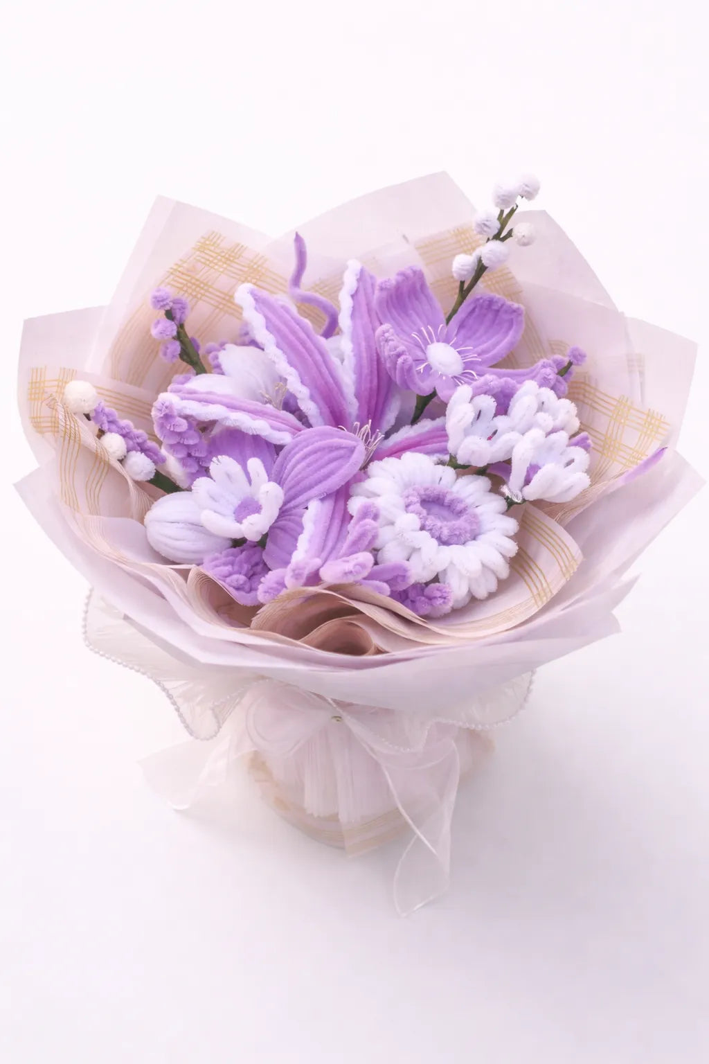 Lavender Lilt Chenille Bouquet