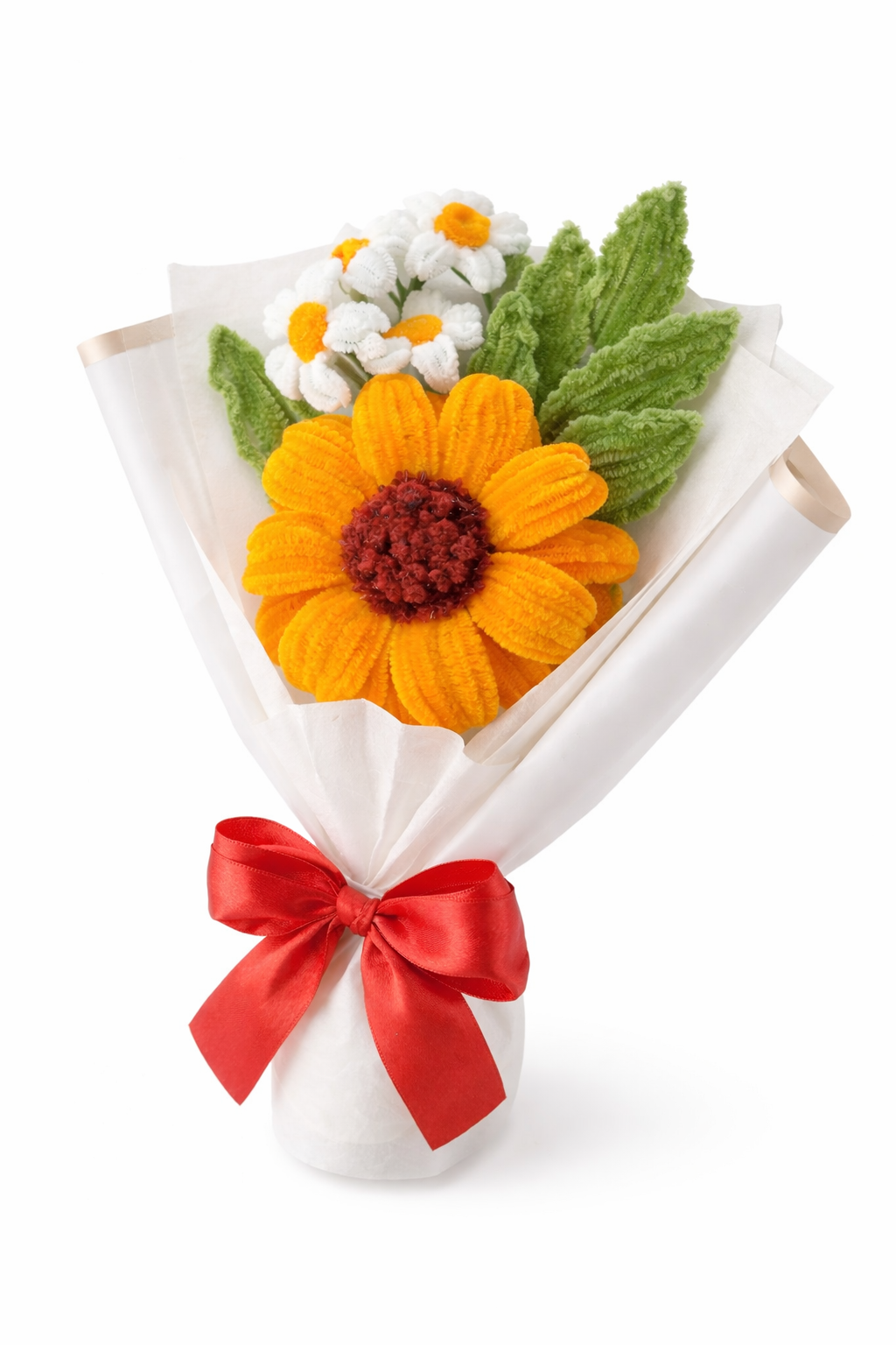 Handmade Sunflower Pipe Cleaner Bouquet – Forever Flower Gift
